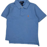 Age 4 Polo By Ralph Lauren Polo Shirt - Small Blue Cotton