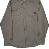 Dickies Shirt - Medium Gray Cotton Blend