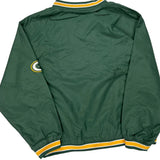 Age 10-12 Packers Nfl Windbreaker - Medium Green Nylon