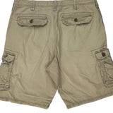 Lee Cargo Shorts - 36W 10L Beige Cotton