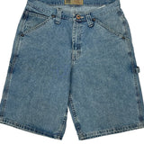 Lee Carpenter Shorts - 32W 11L Blue Denim