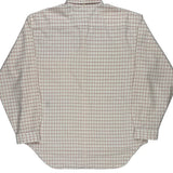 Tommy Hilfiger Checked Shirt - XL Cream Cotton