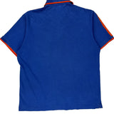 Boise State Nike College Polo Shirt - Medium Blue Cotton
