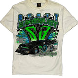 Made In USA Arizona Jeans Graphic T-Shirt - Medium White Cotton