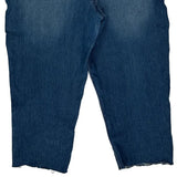 True Religion Cropped Jeans - 32W UK 12 Blue Cotton
