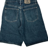 Wrangler Denim Shorts - 31W 10L Dark Wash Cotton