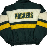 Packers Locker Line Football Windbreaker - 2XL Green Polyester