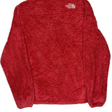 The North Face Fleece - Medium Red Polyester