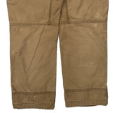 Carhartt Carpenter Trousers - 38W 32L Brown Cotton Blend