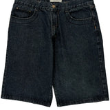 Courage Denim Shorts - 36W 11L Dark Wash Cotton