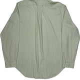 Ralph Lauren Striped Shirt - Large Green Cotton