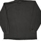 Nike Long Sleeve T-Shirt - 2XL Black Cotton