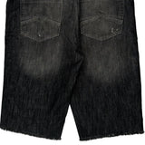 Free Planet Denim Shorts - 34W 11L Black Cotton Blend