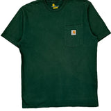 Carhartt T-Shirt - Medium Green Cotton