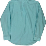 Ralph Lauren Checked Shirt - Large Blue Cotton