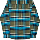 The North Face Checked Flannel Shirt - Medium Green Cotton