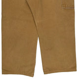 Dickies Carpenter Trousers - 38W 30L Brown Cotton