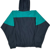 Hooded Columbia Jacket - Large Black Polyester