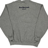 Hard Rock Cafe Sweatshirt - Medium Grey Cotton Blend