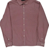 Tommy Hilfiger Slim Fit Shirt - XL Red Cotton