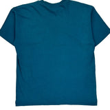 H.L Miller Single Stitch T-Shirt - 2XL Blue Cotton