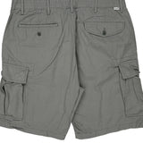 Levis Cargo Shorts - 38W 10L Grey Cotton
