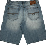 Ecko Unltd Denim Shorts - 40W 12L Light Wash Cotton
