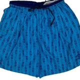 Umbro Sport Shorts - Large Blue Polyester