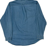 Cook Logo Tommy Hilfiger Denim Shirt - XL Blue Cotton
