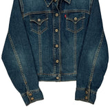 Levis Denim Jacket - Medium Blue Cotton
