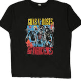 North America 2023 Tour Guns N Roses Band T-Shirt - 2XL Multicoloured Cotton