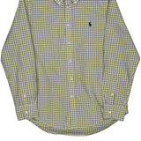 Ralph Lauren Checked Shirt - Small Blue Cotton