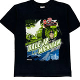 Dale Jr Chase Authentics Nascar T-Shirt - Medium Black Cotton