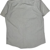 Polo By Ralph Lauren Checked Short Sleeve Shirt - Large White Cotton