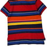 Age 7 Polo By Ralph Lauren Striped Polo Shirt - Small Multicoloured Cotton