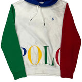 Polo By Ralph Lauren Spellout Hoodie - Medium Blue Cotton