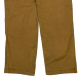 Carhartt Double Knee Carpenter Trousers - 31W 30L Brown Cotton