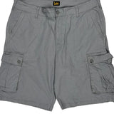 Lee Cargo Shorts - 36W 11L Grey Cotton