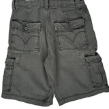 Levis Cargo Shorts - 30W 11L Grey Cotton