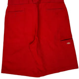 Dickies Shorts - 40W 10L Red Cotton