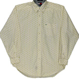 Tommy Hilfiger Polka Dot Shirt - Small Cream Cotton