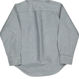 Age 4 Ralph Lauren Striped Shirt - Small Blue Cotton