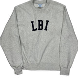 Reverse Weave Champion College Sweatshirt - Medium Gray Cotton