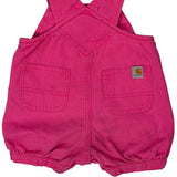 Age 12 Months Carhartt Dungarees - 4XS Pink Cotton
