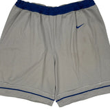 Nike Sport Shorts - Large Blue Polyester