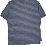Polo By Ralph Lauren Striped Polo Shirt - XL Blue Cotton