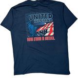 Union Workers Unbranded Graphic T-Shirt - XL Red Cotton