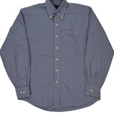 Tommy Hilfiger Checked Shirt - Large Blue Cotton