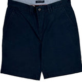 Tommy Hilfiger Chino Shorts - 32W 9L Navy Cotton