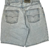 Levis Denim Shorts - 29W 10L Light Wash Cotton